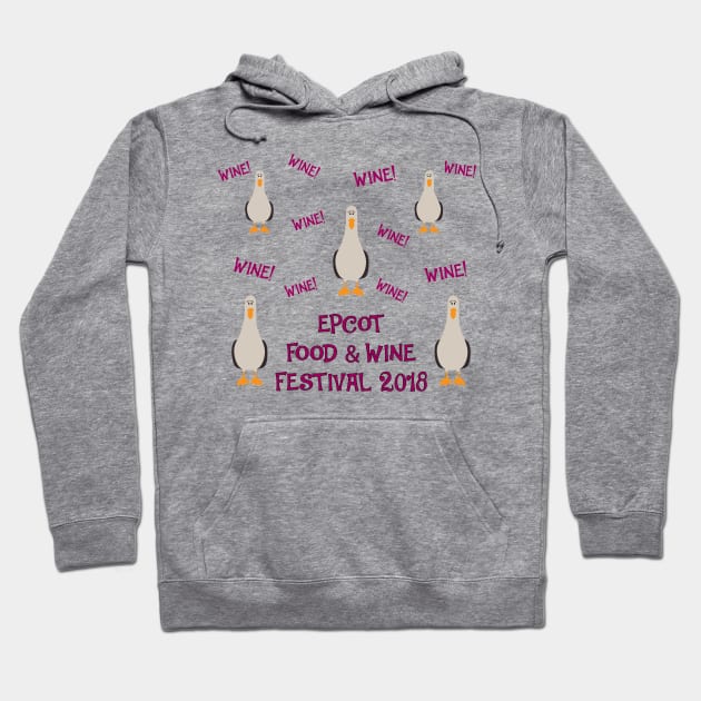 Epcot Food and Wine Festival 2018 Hoodie by chipandco